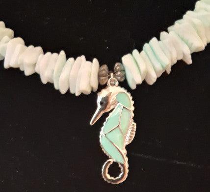 Shell chip necklace /Pendant