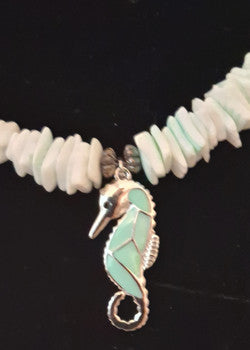 Shell chip necklace /Pendant