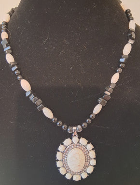 Necklace,Jasper Beads